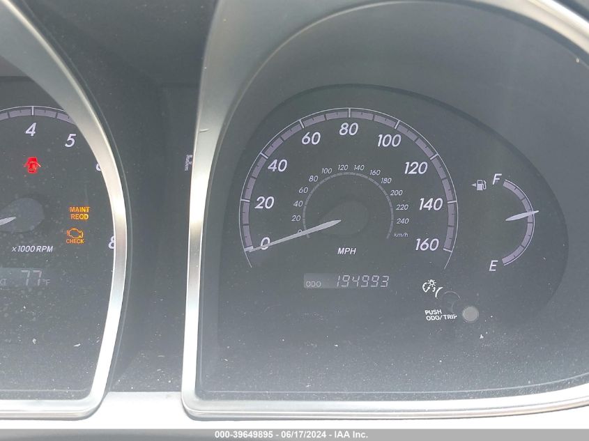 2011 Toyota Avalon VIN: 4T1BK3DB4BU406256 Lot: 39649895