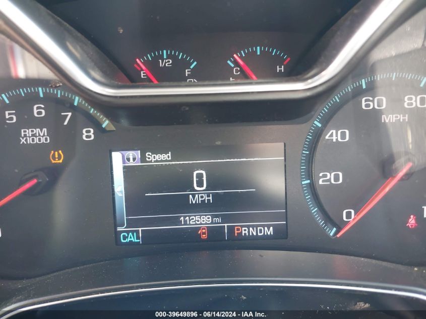 2015 Chevrolet Impala 2Lz VIN: 2G1165S39F9115484 Lot: 39649896