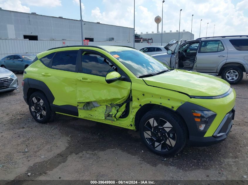 2024 Hyundai Kona Sel VIN: KM8HB3ABXRU132067 Lot: 39649908