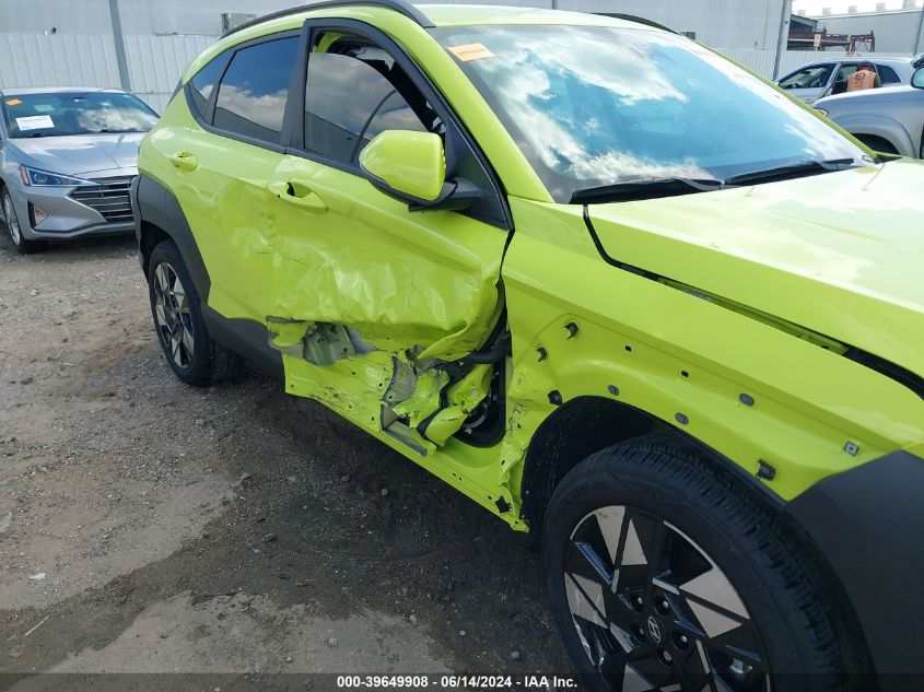 2024 Hyundai Kona Sel VIN: KM8HB3ABXRU132067 Lot: 39649908