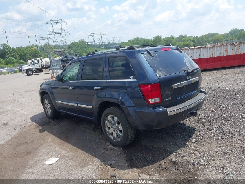 2008 Jeep Grand Cherokee Overland VIN: 1J8HR68228C211852 Lot: 39649923