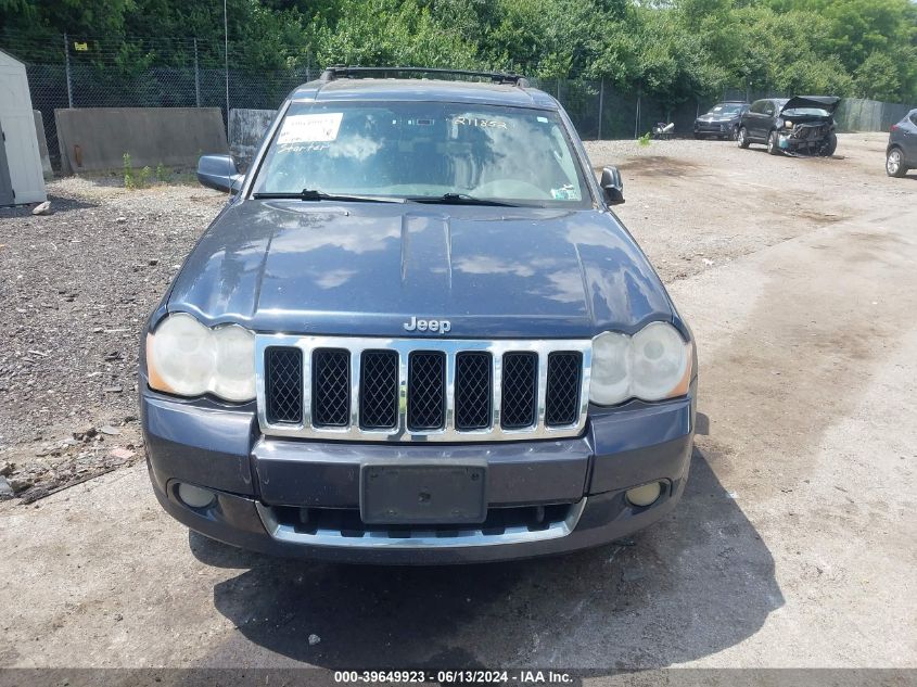 2008 Jeep Grand Cherokee Overland VIN: 1J8HR68228C211852 Lot: 39649923