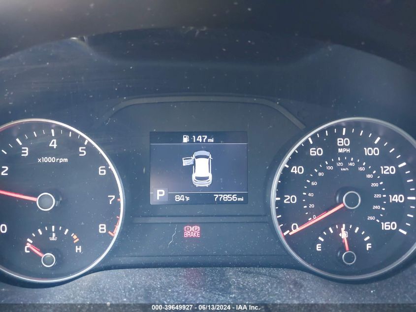 2020 Kia Sportage Lx VIN: KNDPM3AC4L7732155 Lot: 39649927