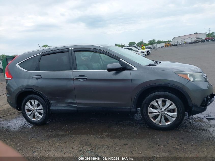 2013 Honda Cr-V Ex-L VIN: 2HKRM4H70DH609702 Lot: 39649946