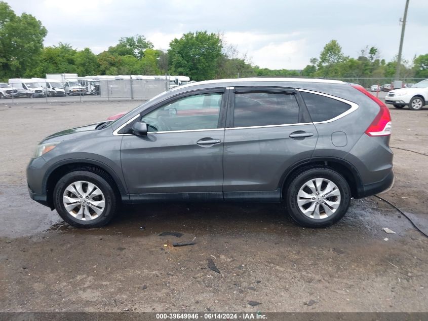 2013 Honda Cr-V Ex-L VIN: 2HKRM4H70DH609702 Lot: 39649946