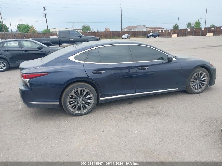 2018 Lexus Ls 500 VIN: JTHC5LFF5J5004303 Lot: 39649947