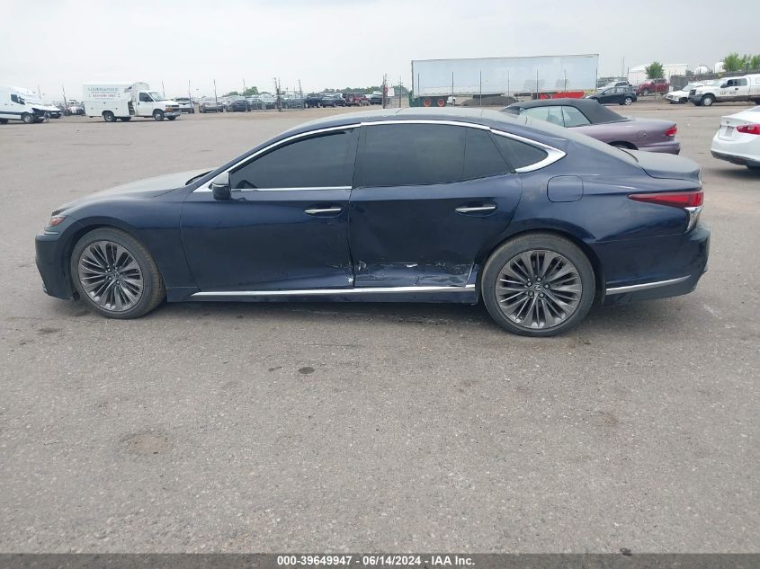 2018 Lexus Ls 500 VIN: JTHC5LFF5J5004303 Lot: 39649947