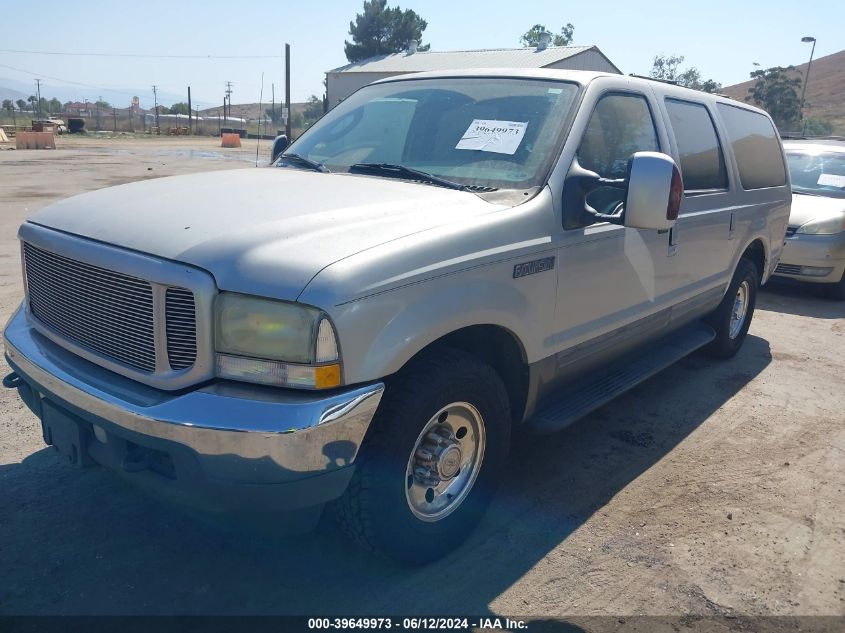 2004 Ford Excursion Xls/Xlt VIN: 1FMNU40P74ED59333 Lot: 39649973