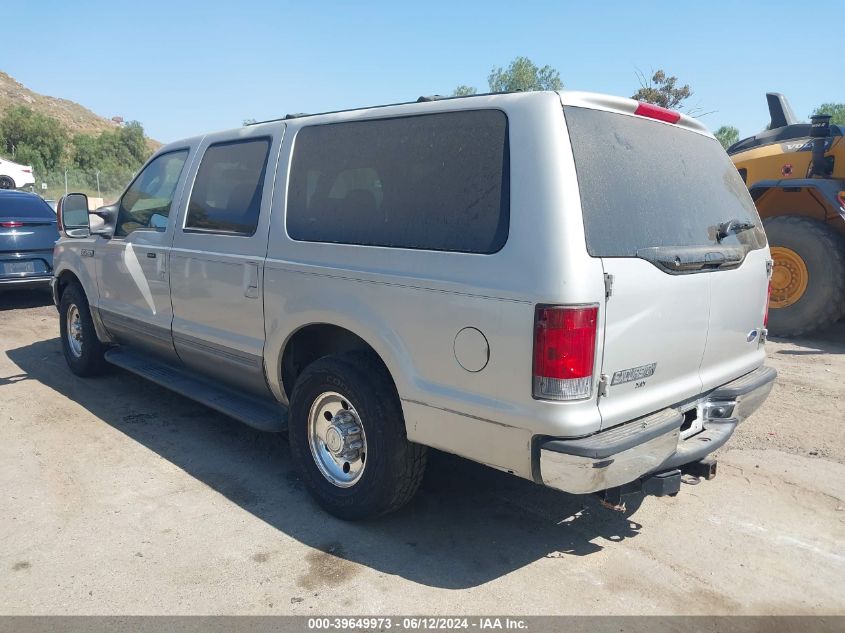 2004 Ford Excursion Xls/Xlt VIN: 1FMNU40P74ED59333 Lot: 39649973