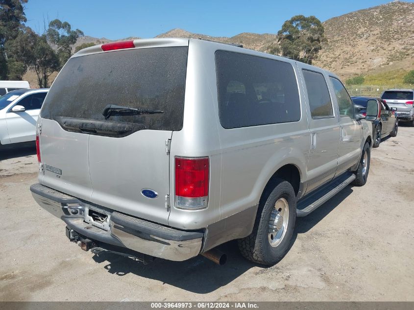 2004 Ford Excursion Xls/Xlt VIN: 1FMNU40P74ED59333 Lot: 39649973