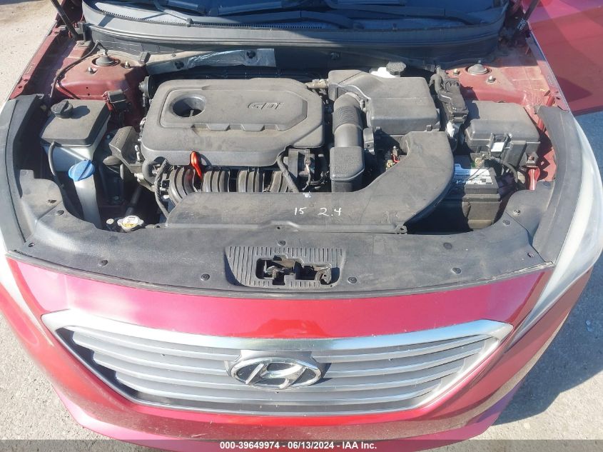 2015 HYUNDAI SONATA SE - 5NPE24AFYFH177589