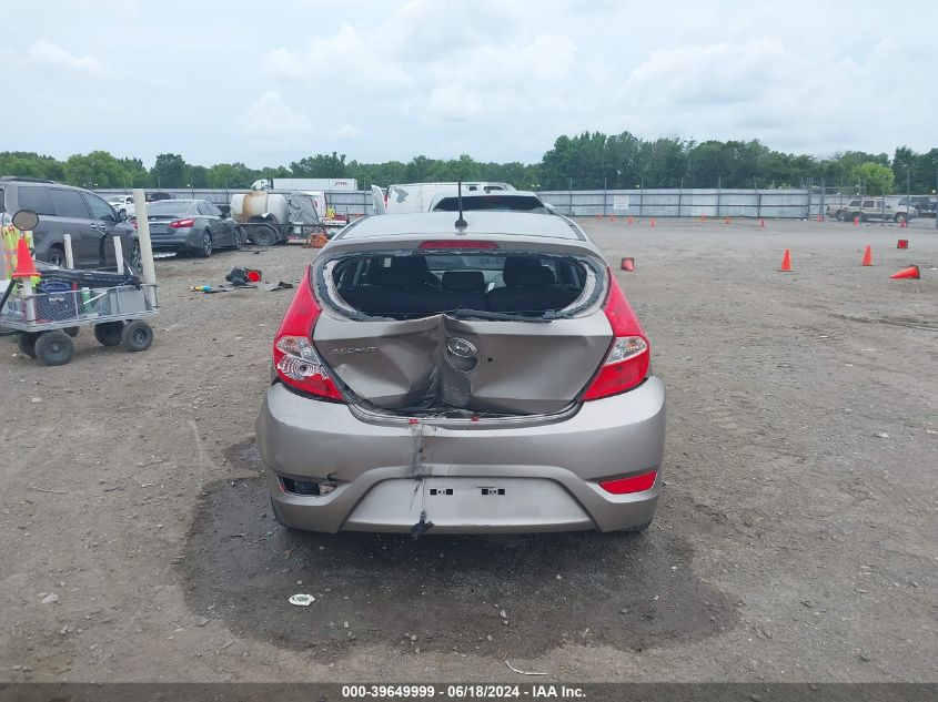 2012 Hyundai Accent Gs VIN: KMHCT5AE2CU003227 Lot: 39649999