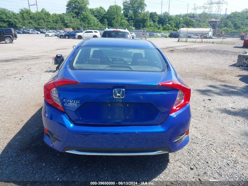 2019 Honda Civic Lx VIN: 2HGFC2F66KH579973 Lot: 39650000