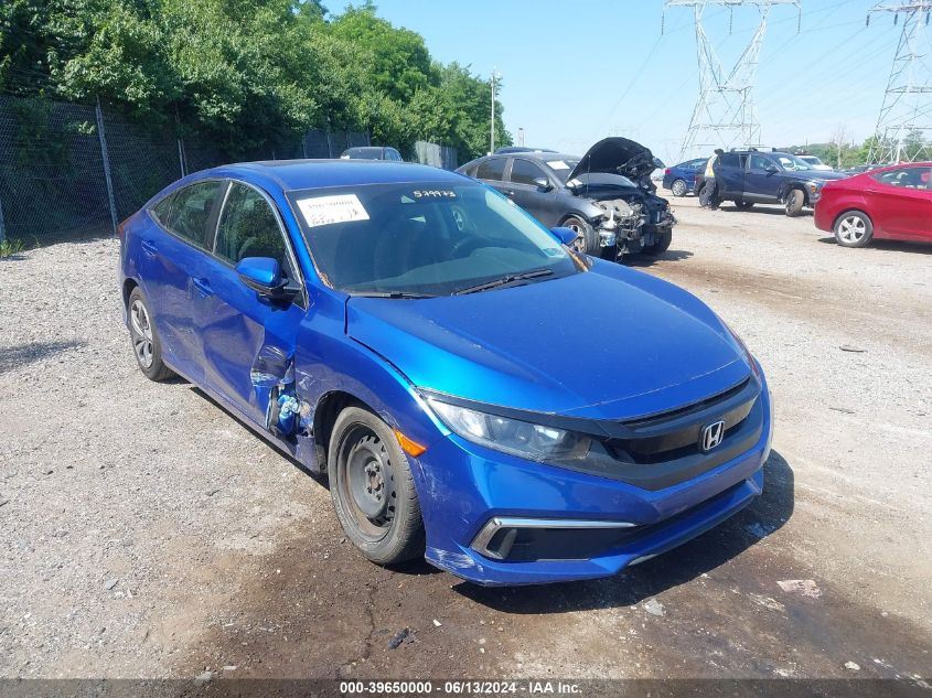 2019 Honda Civic Lx VIN: 2HGFC2F66KH579973 Lot: 39650000