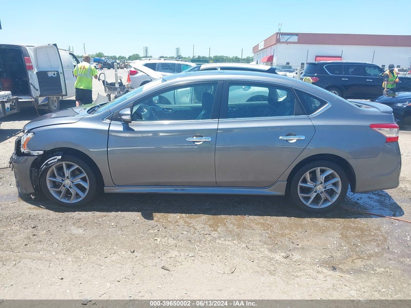 2015 Nissan Sentra Sr VIN: 3N1AB7AP0FY361314 Lot: 39650002