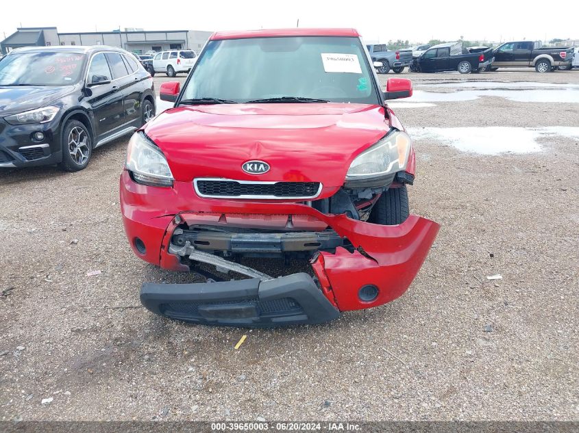 2011 Kia Soul + VIN: KNDJT2A21B7259887 Lot: 39650003