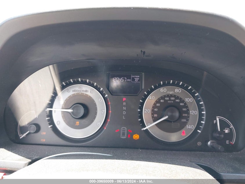 2016 Honda Odyssey Ex-L VIN: 5FNRL5H65GB103916 Lot: 39650009