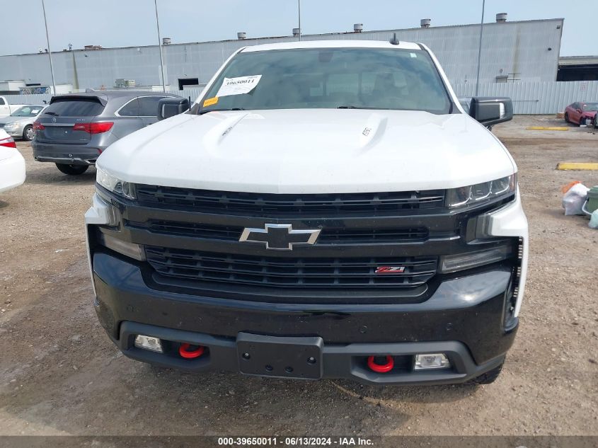 2021 Chevrolet Silverado K1500 Lt Trail Boss VIN: 1GCPYFEL0MZ191479 Lot: 39650011