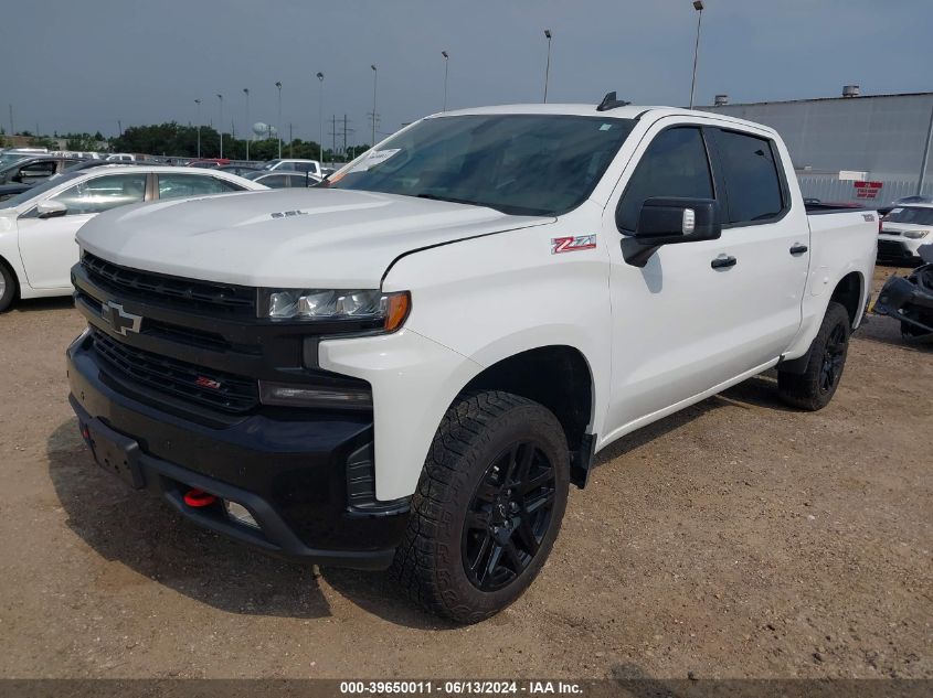 2021 Chevrolet Silverado K1500 Lt Trail Boss VIN: 1GCPYFEL0MZ191479 Lot: 39650011