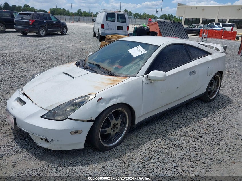 2000 Toyota Celica Gt VIN: JTDDR32T0Y0053857 Lot: 39650021
