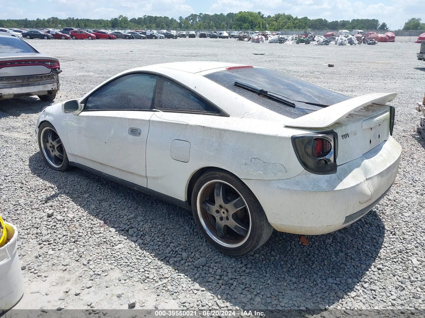 2000 Toyota Celica Gt VIN: JTDDR32T0Y0053857 Lot: 39650021
