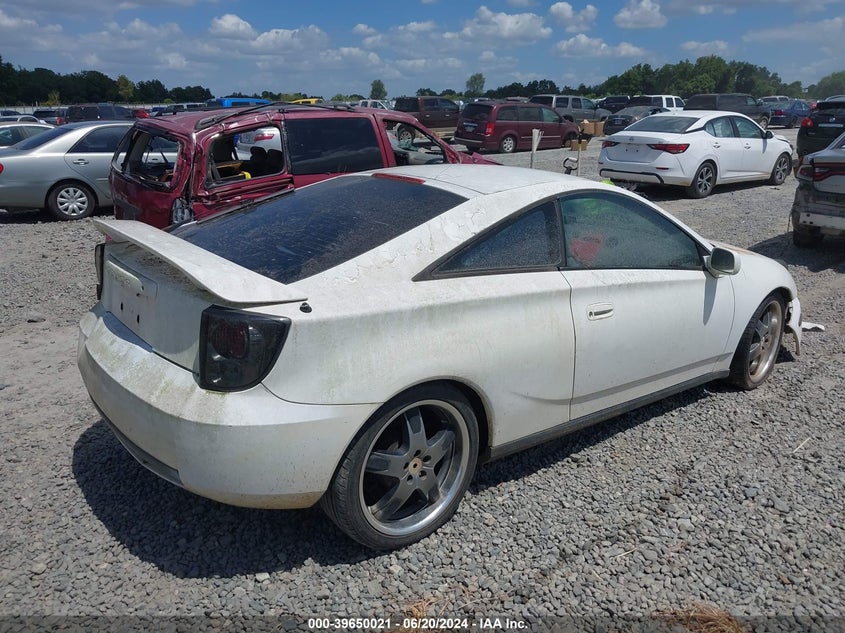2000 Toyota Celica Gt VIN: JTDDR32T0Y0053857 Lot: 39650021