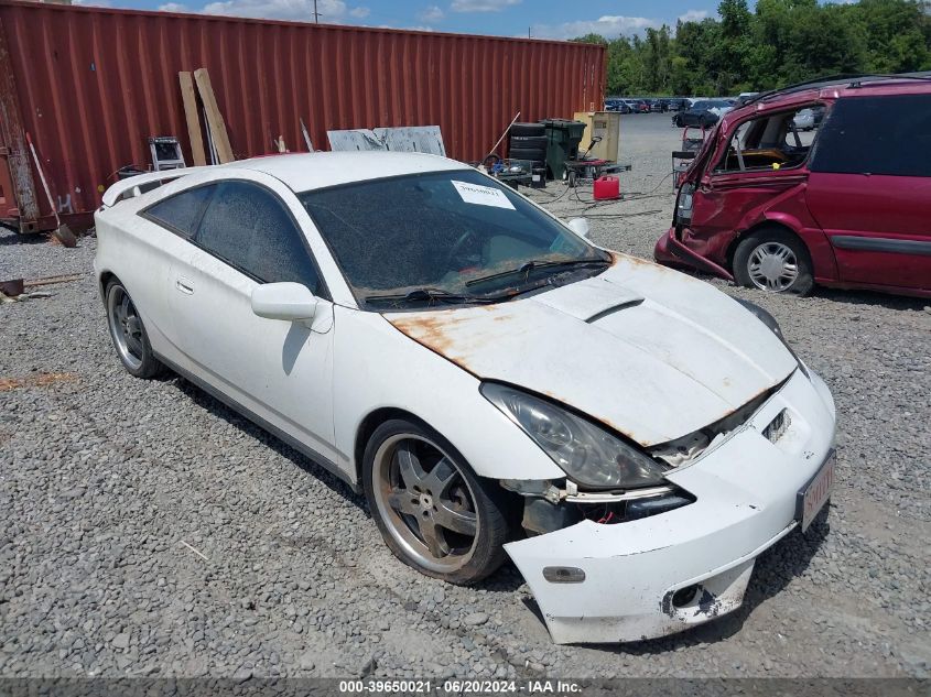 2000 Toyota Celica Gt VIN: JTDDR32T0Y0053857 Lot: 39650021