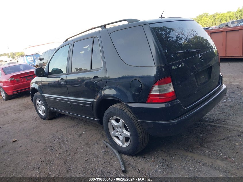 2001 Mercedes-Benz Ml 320 VIN: 4JGAB54E31A288704 Lot: 39650040