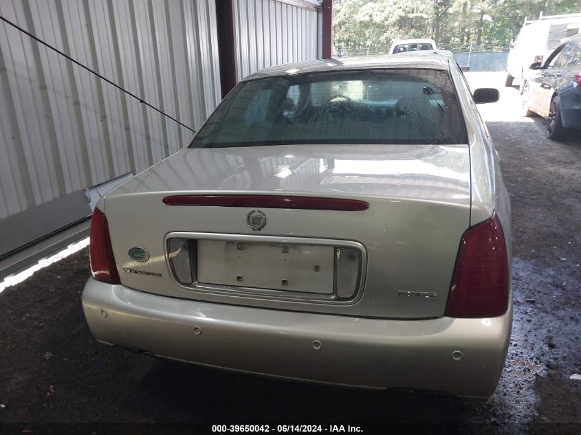 2001 Cadillac Deville Dts VIN: 1G6KF579X1U247516 Lot: 39650042