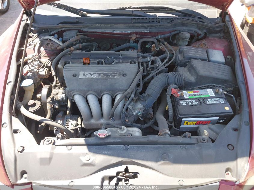 1HGCM56834A099300 2004 Honda Accord 2.4 Ex