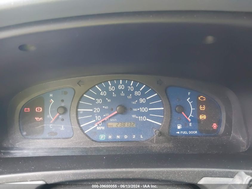 2002 Toyota Sienna Ce VIN: 4T3ZF19C12U432913 Lot: 39650055