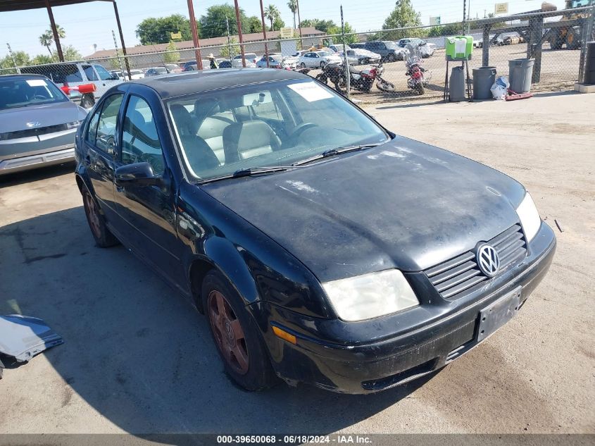 2001 Volkswagen Jetta Gls VIN: 3VWSK69M41M125655 Lot: 39650068