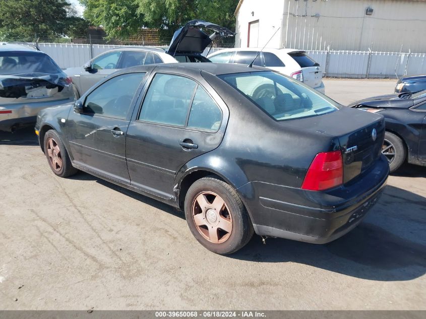 2001 Volkswagen Jetta Gls VIN: 3VWSK69M41M125655 Lot: 39650068