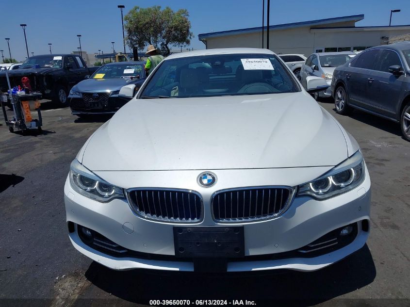 2015 BMW 435I xDrive VIN: WBA3T7C5XF5A37055 Lot: 39650070