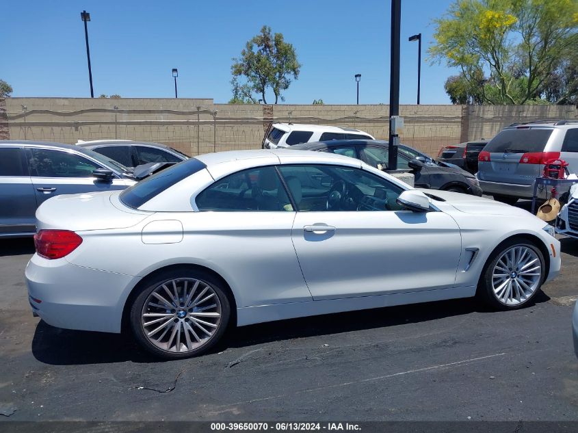 2015 BMW 435I xDrive VIN: WBA3T7C5XF5A37055 Lot: 39650070