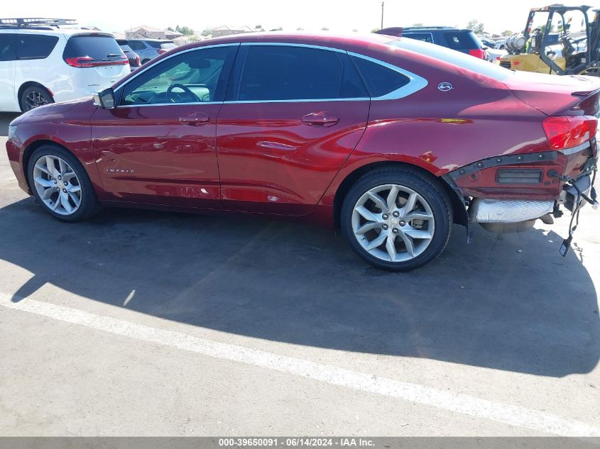 2016 Chevrolet Impala 2Lt VIN: 2G1115S37G9200744 Lot: 39650091