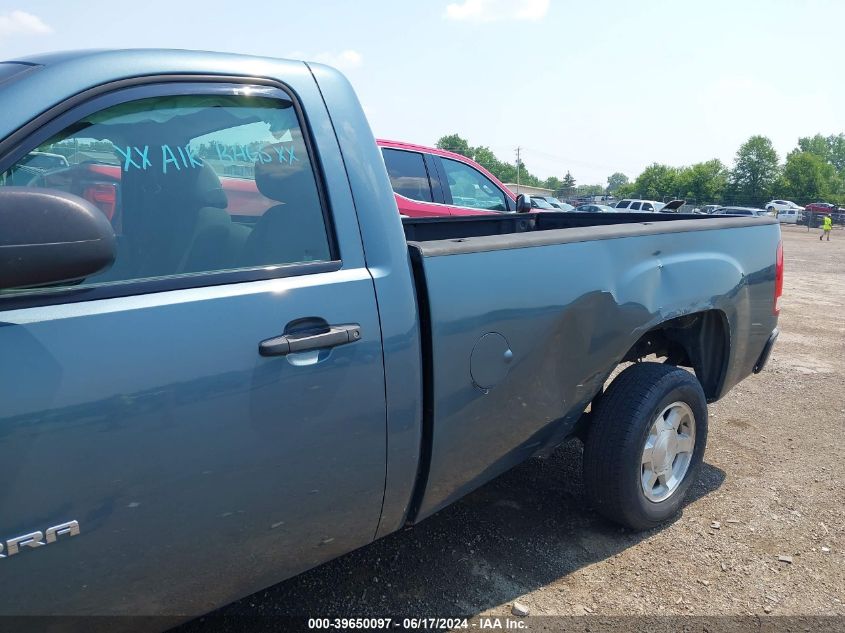 2012 GMC Sierra 1500 Work Truck VIN: 1GTN1TEX1CZ111036 Lot: 39650097