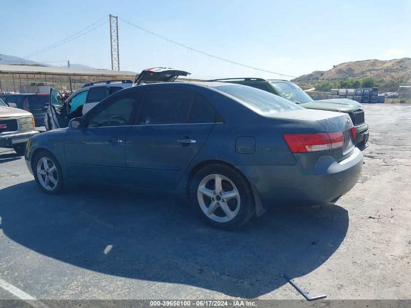 2006 Hyundai Sonata Gls V6/Lx V6 VIN: 5NPEU46F66H026644 Lot: 39650100