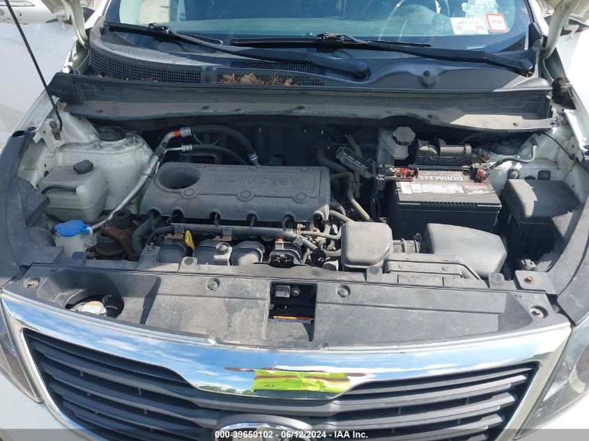 2012 Kia Sportage Lx VIN: KNDPB3A29C7326143 Lot: 39650102