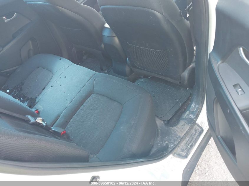 2012 Kia Sportage Lx VIN: KNDPB3A29C7326143 Lot: 39650102