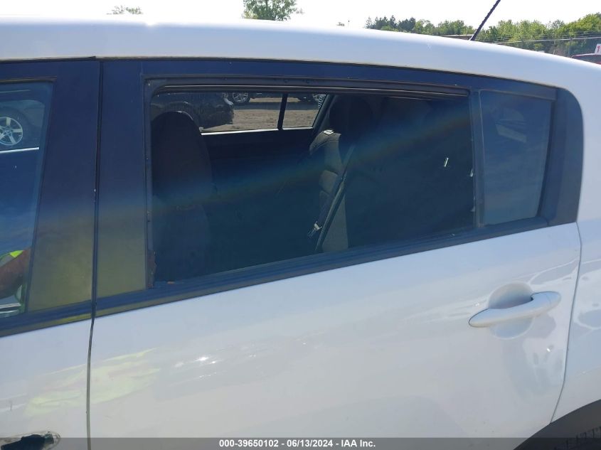 2012 Kia Sportage Lx VIN: KNDPB3A29C7326143 Lot: 39650102