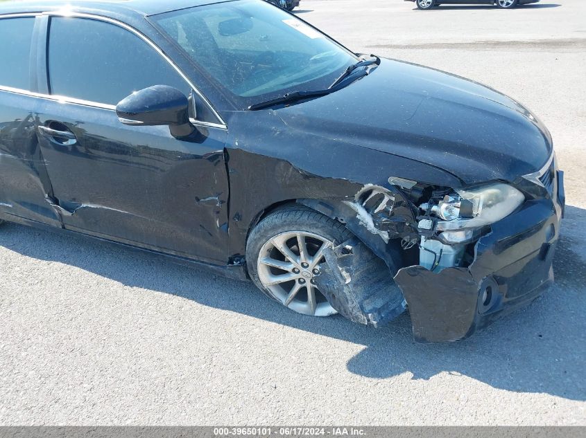 2013 Lexus Ct 200H VIN: JTHKD5BH2D2146082 Lot: 39650101