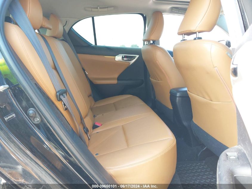 2013 Lexus Ct 200H VIN: JTHKD5BH2D2146082 Lot: 39650101