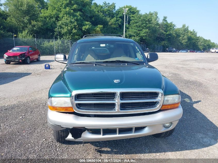 2003 Dodge Durango Slt Plus VIN: 1D4HS58N83F518002 Lot: 39650104