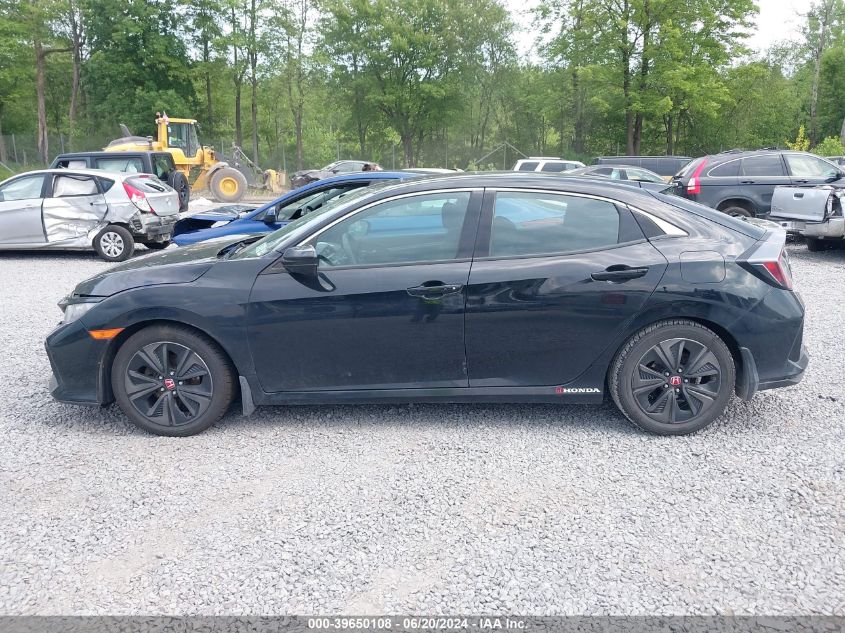 2019 Honda Civic Ex VIN: SHHFK7H65KU412035 Lot: 39650108