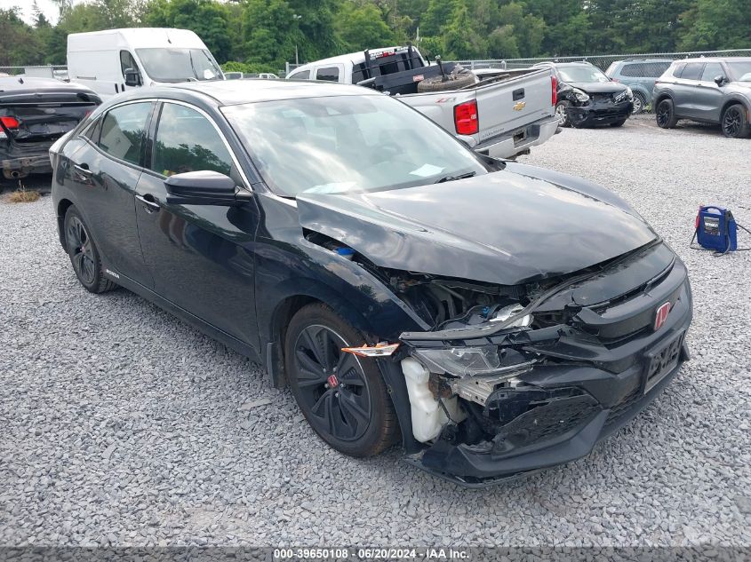 2019 Honda Civic Ex VIN: SHHFK7H65KU412035 Lot: 39650108