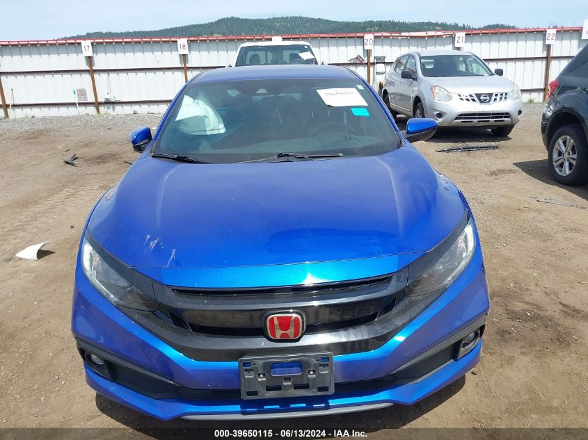2020 Honda Civic Sport VIN: 2HGFC2F88LH525903 Lot: 39650115