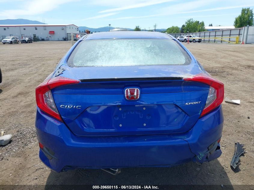 2020 Honda Civic Sport VIN: 2HGFC2F88LH525903 Lot: 39650115