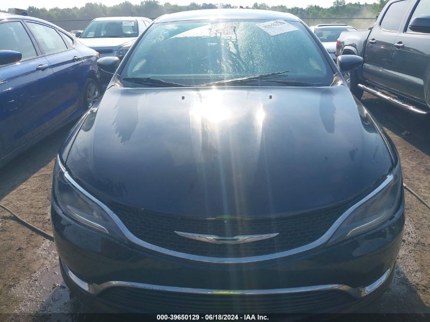 2015 Chrysler 200 C VIN: 1C3CCCCB5FN501694 Lot: 39650129