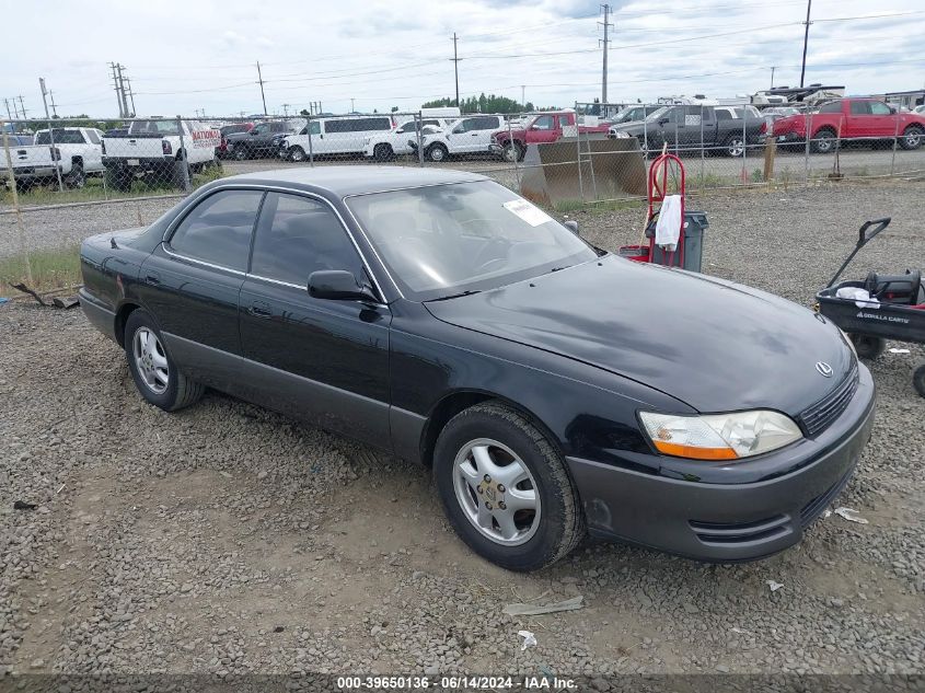 1993 Lexus Es 300 VIN: JT8VK13T5P0186378 Lot: 39650136